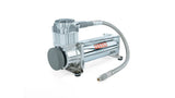 Air Lift Performance 4 Gal. Polished Tank w/ Viair 444c chrome compressor, 1/4" & 3/8" fittings & tank mounting hardware
