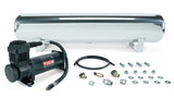 Air Lift Performance 4 Gal. Polished Tank w/ Viair 444c black compressor, 1/4" & 3/8" fittings & tank mounting hardware