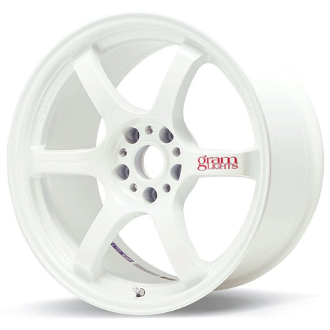 GRAM LIGHTS 57DR - 18X9.5 / +22 / 5X114.3 - CERAMIC PEARL