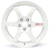 GRAM LIGHTS 57DR - 18X9.5 / +22 / 5X114.3 - CERAMIC PEARL