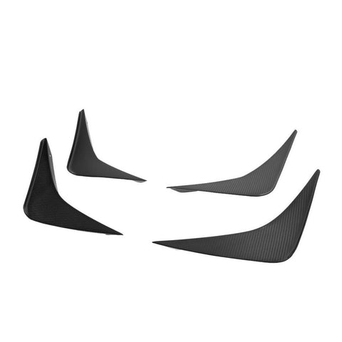 APR PERFORMANCE CARBON FIBER FRONT CANARDS FOR CBA-R35 NISSAN GTR