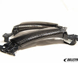 GT-RR CARBON FIBER INTERIOR DOOR HANDLE GRIP SET FOR 2009-19 NISSAN GT-R [R35]