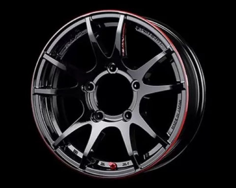 GramLights 57JV Rev Limit Edition Wheel 16x5.5 5x139.7 0mm Black & Machining / E-pro Cort