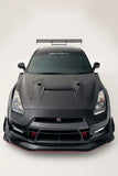 VARIS ULTIMATE ’17 VERSION FRONT FENDER SET VER.2 WITH CARBON SIDE PANEL FOR 2009-19 NISSAN GT-R [R35]