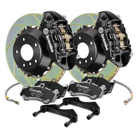 Brembo Gran Turismo 4-Piston Slotted Rear Big Brake Kit | Multiple Fitments