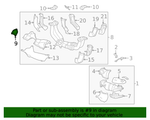 PLM FA24 Manifold To Turbo Gasket 44616AA310 Subaru WRX VB 2022+