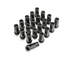 Muteki SR48 Black Open Ended Lug Nuts 12X1.25 Most Subaru Models
