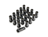 Muteki SR48 Black Open Ended Lug Nuts 12X1.25 Most Subaru Models