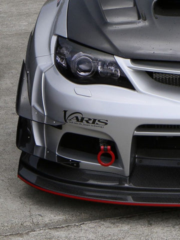 WIDE BODY HYPER SINGLE CANARD SET FOR 2007-14 SUBARU WRX [GVB/GRB]