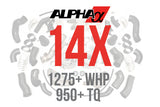 AMS PERFORMANCE ALPHA 14X R35 GTR TURBO KIT