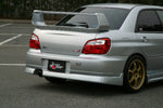 CS977RS - CHARGE SPEED 2004 SUBARU IMPREZA GD-B 4DR. PEANUT EYE LATTER MODEL REAR SKIRT