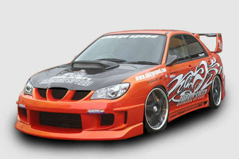 CS975HC - CHARGE SPEED 2006-2007 SUBARU IMPREZA WRX GD-F HAWKEYE OEM CARBON HOOD WITH CARBON HOOD SCOOP JAPANESE CFRP