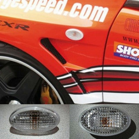 CS978SLC - CHARGE SPEED 2002-2007 SUBARU WRX JDM CLEAR SIDE MARKERS LIGHTS