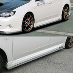 CS979SSFN - CHARGE SPEED 2008-2011 SUBARU ALL IMPREZA GH NON-STI 5DOORS HB/ GE 4 DOORS SEDAN BOTTOM LINE SIDE SKIRTS FRP