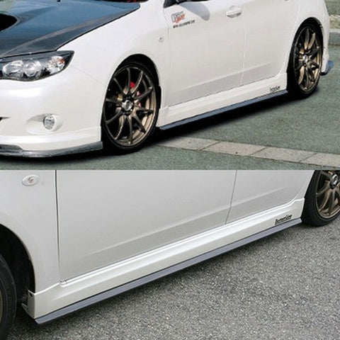 CS979SSFN - CHARGE SPEED 2008-2011 SUBARU ALL IMPREZA GH NON-STI 5DOORS HB/ GE 4 DOORS SEDAN BOTTOM LINE SIDE SKIRTS FRP