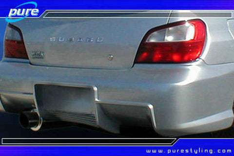 AUTHENTIC ORIGINAL PURE MEGUAIRS 2002-2003 SUBARU WRX REAR BUMPER