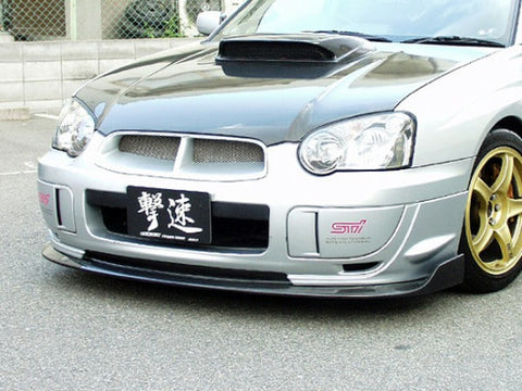 CS977FL2C - CHARGE SPEED 2004-2005 SUBARU IMPREZA GD-B PEANUT EYE LATTER MODEL BOTTOMLINE TYPE-2 CARBON FRONT LIP