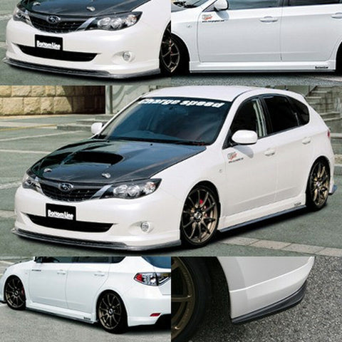 CS979FLK1FN - CHARGE SPEED 2008-2011 SUBARU IMPREZA GH NON-STI 5DOORS HATCHBACK BOTTOM LINE TYPE-1 FULL LIP KIT FRP