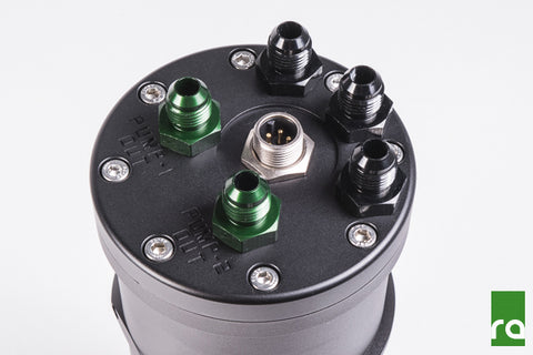 FUEL SURGE TANK, DUAL AEM 50-1200 E85, PUMPS INCLUDED
