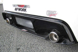 CS990RDC - CHARGE SPEED SUBARU BRZ/ SCION FRS ALL MODELS CARBON REAR DIFFUSER FOR OEM REAR BUMPER