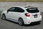CS9731SSC1 - CHARGE SPEED 2012-2015 SUBARU IMPREZA 4DR SEDAN GJ/ 5DR HATCHBACK GP BOTTOM LINE CARBON SIDE SKIRTS NO OEM SIDE SKIRTS
