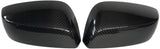 Mirror Cover Cap for SUBARU WRX STI 2015-2020 | Dry Carbon Decorative Trim | NO Indicator LED Light Version | Lightweight Strong with UV-Resistant | Clear Coating Perfect for an Aggressive