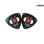 Front Camber Plate Kit, Anodized Black - FT86