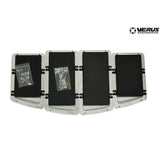 Hood Louver Rain Guard Kit, Powdercoated Black, Large Only - FT86