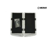 Hood Louver Rain Guard Kit, Powdercoated Black, Large Only - FT86