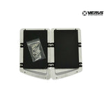 Hood Louver Rain Guard Kit, Powdercoated Black, Large Only - FT86