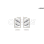 Hood Louver Kit, Small Louvers Only, Bare aluminum - FT86
