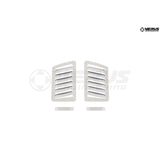 Hood Louver Kit, Small Louvers Only, Bare aluminum - FT86