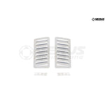 Hood Louver Kit, Large Louvers Only, Bare aluminum - FT86