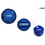 Engine Bay Fluid Cap Kit, Anodized Black - Mk5 Supra