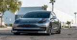 VR Aero Gloss Carbon Fiber Front Lip Spoiler Tesla Model 3 2018