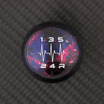 PURPLE COSMIC SPACE - 5 SPEED HEARTBEAT ENGRAVING - HONDA FITMENT