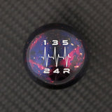 PURPLE COSMIC SPACE - 5 SPEED HEARTBEAT ENGRAVING - HONDA FITMENT