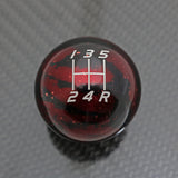 RED COSMIC SPACE - 5 SPEED VELOCITY ENGRAVING - MAZDA FITMENT