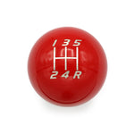 GLOSS RED WEIGHTED - 5 SPEED VELOCITY ENGRAVING - NISSAN FITMENT