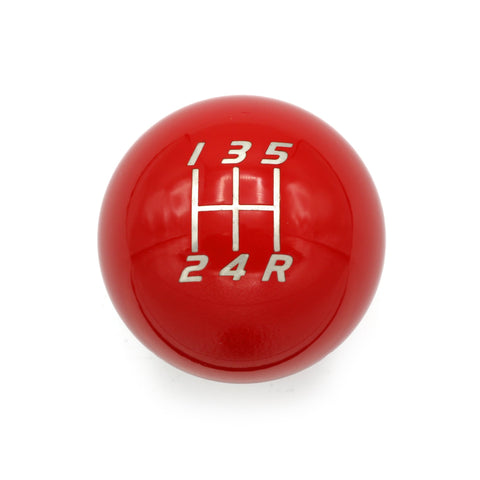 GLOSS RED WEIGHTED - 5 SPEED VELOCITY ENGRAVING - NISSAN FITMENT