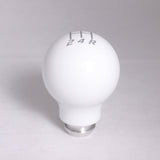 GLOSS WHITE WEIGHTED - 5 SPEED VELOCITY ENGRAVING - MAZDA FITMENT