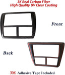 Radio Stereo Bezel Cover Cap for SUBARU WRX IMPREZA STI 2008-2014 SEDAN (USDM) Hatchback 3K Real Dry Carbon Fiber Lightweight Strong with U-Resistant Clear Coating