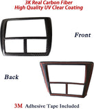 Radio Stereo Bezel Cover Cap for SUBARU WRX IMPREZA STI 2008-2014 SEDAN (USDM) Hatchback 3K Real Dry Carbon Fiber Lightweight Strong with U-Resistant Clear Coating