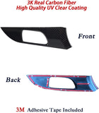 Front Inner Door Opener Cover for SUBARU IMPREZA WRX STI 2008-2014 Dry Carbon Decorative Trim I Lightweight Strong with UV-Resistant Clear Coating Perfect for an Aggressive Updated Look