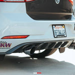 MB style VOLKSWAGEN GOLF/GTI/GOLFR MKVII 2018 - 2020 REAR LIP