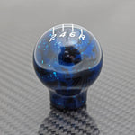 BLUE COSMIC SPACE - 6 SPEED VELOCITY ENGRAVING (REVERSE RIGHT-DOWN) - MAZDA FITMENT