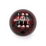 RED COSMIC SPACE - 6 SPEED HEARTBEAT ENGRAVING - JUKE NISMO & SENTRA SR TURBO/NISMO FITMENT