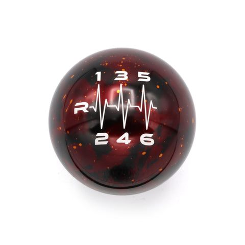 RED COSMIC SPACE - 6 SPEED HEARTBEAT (REVERSE LEFT)