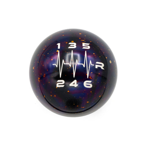 PURPLE COSMIC SPACE - 6 SPEED HEARTBEAT (REVERSE RIGHT)