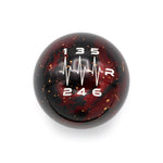 RED COSMIC SPACE - 6 SPEED HEARTBEAT (REVERSE RIGHT)